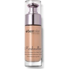 Şanal Best Сolor Il Make Up Italıano Fuild Matte Marshmallow A03 Moka Ton Likit Fondöten