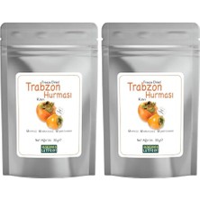 aklow akyoleticaret Trabzon Hurması Kuru Meyve Cipsi Dondurularak Kurutulmuş Freeze Dried Meyve Kıtırı (30 G) 2'li Paket