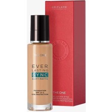 Şanal Oriflame The One Everlasting Sync Soft 12 Saat Kalıcı Mat Fondöten Beige Neutral 30 Ml, Beigeneutral