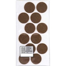 aklow akyoleticaret Masa - Sandalye Altı Keçe, Çap 40 mm