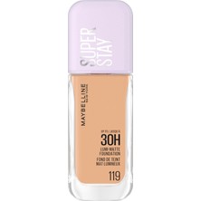 Şanal Maybelline New York Super Stay Lumi Matte Fondöten - 119