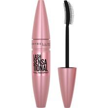 Şanal Maybelline New York Lash Sensational Yelpaze Etkili Siyah Maskara 1 Paket (1 x 9.5 Ml)