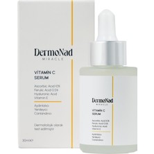 Şanal Dermonad Vitamin C Serum Aydınlatıcı ve Leke Karşıtı 30 Ml(Nad+ Ascorbic Asit,ferulic Asit,hyalüronik Asit)