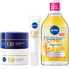 Şanal C Vitamini Bakım Seti, Micellar Makyaj Temizleme Suyu 400ML,GÖZ Kremi 15ML, Gündüz ve Gece Yüz Kremi