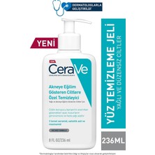 Şanal Cerave Yağlı ve Düzensiz Cilt Için Yüz Temizleme Jeli, 236 ml