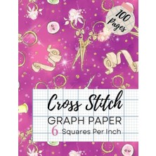 aklow akyoleticaret Cross Stitch Graph Paper 6 Squares Per Inch: 6 Count Graph Paper For Cross Stitch
