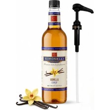 aklow akyoleticaret Kahve Şurubu Vanilya Aromalı 70 cl + Pompa