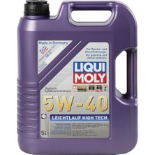 aklow akyoleticaret Leichtlauf High Tech 5W-40 5 L Otomotiv Bakım Ürünü