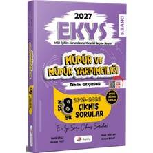 Dizgi Kitabevi 2027 Meb Ekys Müdür ve Müdür Yardımcılığı Tamamı Qr Çözümlü Son 8 Yıl Çıkmış Sorular