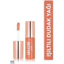 Şanal Flormar Glow Lip Oil Nemlendirici Etkili & Işıltılı Bitişli Renkli Dudak Yağı - 002 Cocoa Kıss