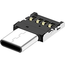 aklow akyoleticaret Type-C - USB Mini Otg Çevirici Adaptör 4497