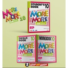 Kurmay 10. Sınıf More And More Student's Book - Workbook - Skills Book (3 Kitap)