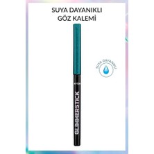 aklow akyoleticaret Glimmersticks Pırıltılı Asansörlü Suya Dayanıklı Göz Kalemi Teal Sparkle