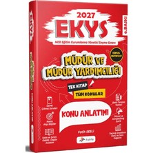 Dizgi Kitabevi 2027 Meb Ekys Müdür ve Müdür Yardımcılığı Konu Anlatımı