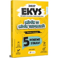 Dizgi Kitabevi 2027 Meb Ekys Müdür ve Müdür Yardımcılığı Tamamı Çözümlü 5'li Deneme