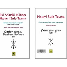 Zinde Yayıncılık Özden Sese, Sesten Nefese - Iki Yüzlü Kitap (Türkçe - Çerkesce)