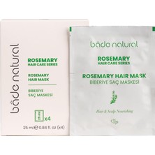 Şanal Bade Natural Biberiye Saç Maskesi Besleyici ve Güçlendirici 4X25ML