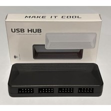 aklow akyoleticaret Çok Portlu USB Hub, Bağlantı Genişletici, Siyah