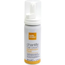 Şanal Milk Shake Chantilly Hair Cream Durulanmayan Bakım Köpüğü 50ML.