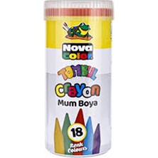aklow akyoleticaret Mum Boya Tombul, Metal Tüp, 18 Renk