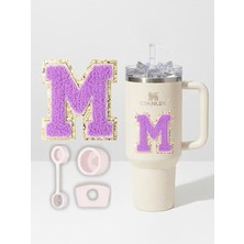 aklow akyoleticaret Qnctpharf-C Uyumlu Harf Sticker ve 3'lü Silikon Tıpa Seti (M)