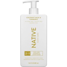 Şanal Native Coconut Milk & Turmeric 2ın1 Bukle Belirginleştirici Şampuan 487ML