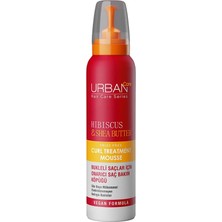 Şanal Urban Care Twisted Curls Hibiscus & Shea Butter Kıvırcık ve Dalgalı Saçlara Özel Onarıcı Bakım Köpüğü 150 Ml- Vegan
