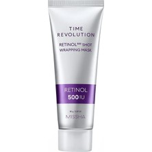 Şanal Mıssha Retinol Içerikli Kırışıklık Karşıtı Soyulabilen Maske Time Revolution Retinol 500