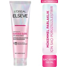 Şanal L’oréal Paris Elseve Glycolic Gloss Mükemmel Parlaklık Için Pürüzsüzleştirici Saç Kremi 150ML