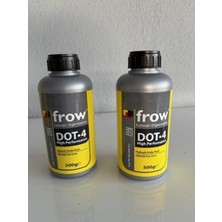 aklow akyoleticaret Frow Fren Hidroliği Dot 4 500 ml (2'li Set)