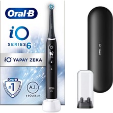 Şanal Oral-B Io - 6 Şarjlı Diş Fırçası, Siyah
