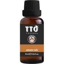 aklow akyoleticaret Thermal Argan Yağı 10 Ml, Saç ve Cilt Besleyici Doğal Bakım Yağı