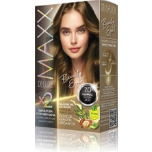 Şanal Maxx Deluxe Beauty Expert Haır Color (Keratin)'li 1 Kutu (2 x 50 Ml) (Kumral 7.0)