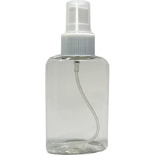 aklow akyoleticaret Şişe; Boş Pet Ambalaj 100 ml Valf Sprey 50 Adet Takım, BP100Y50