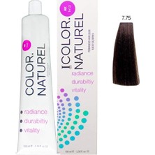 Şanal Color Naturel Kalıcı Saç Boyası 100 ml 7.75 Açık Sıcak Kahve