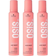 Şanal Schwarzkopf Osis+ Air Whip 200 Ml, 3'lü Paket