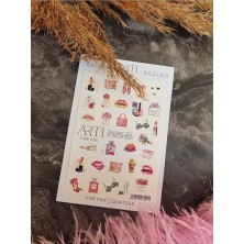 aklow akyoleticaret Tırnak Stickerı Arti 301