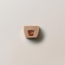 Şanal Aurezzi Rose 18K Altın Kaplama Rose Gold Diş Fırçası Standı