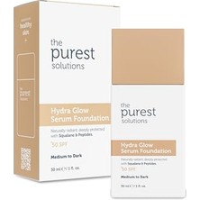 aklow akyoleticaret Nemlendirici & Canlandırıcı Serum Fondöten Spf 50,30 Mililitre – Orta/koyu Ton