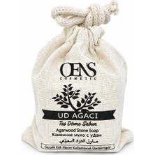 Şanal Oens Ud Ağacı Taş Dövme Sabun, Doğal El Yapımı Agarwood Taş Sabunu