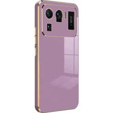 Ototechparca Xiaomi Mi 11 Ultra Kılıf Volet Silikon - Mor