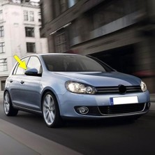 aklow akyoleticaret Sağ Dış Dikiz Aynası Kapağı 5K0857538 Vw Golf 6 ile Uyumlu 2009-2012