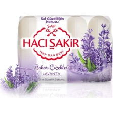 Şanal Hacı Şakir Bahar Çiçekleri Lavanta Sabunu 4 Lü
