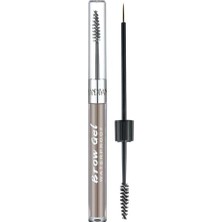 aklow akyoleticaret Kaş Fırçası ve Kaş Boyası - Kesik Uçlu Kıl Teknik #04 Medium Dark Brown