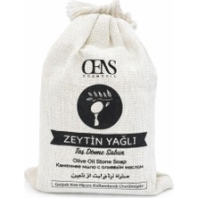 Şanal Oens Zeytin Yağlı Taş Dövme El Yapımı Sabun, Doğal Zeytin Yağlı, Vücut Temizliği, 120G