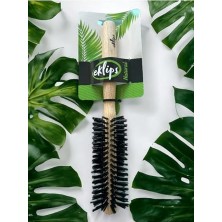 aklow akyoleticaret Natural Fön Fırçası Bambu 221 Siyah