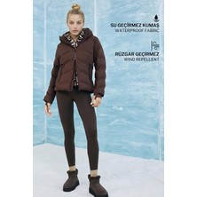 Şanal Defacto Su Itici Regular Fit Kapüşonlu Kayak Montu F3523AX25WN