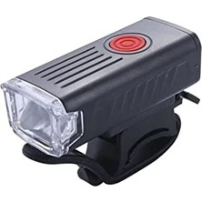 aklow akyoleticaret Markalonya 600 Lümen Beyaz LED USB Şarjlı Bisiklet Ön Far Işık Fener