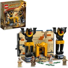 Şanal LEGO Indiana Jones Kayıp Mezardan Kaçış 77013, 8 Yaş ve Üzeri Çocuklar Için Tapınak Modeli ve Indy Minifigürü Içeren Yaratıcı Oyuncak Yapım Seti (600 Parça)