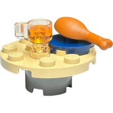 Şanal LEGO Mikro Yapılar - Harry Potter (Day 18) - Table With Butterbeer And Drumstick 5702019038351